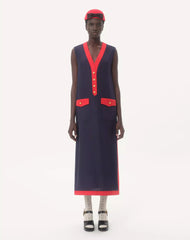 Viscose Linen Midi Dress