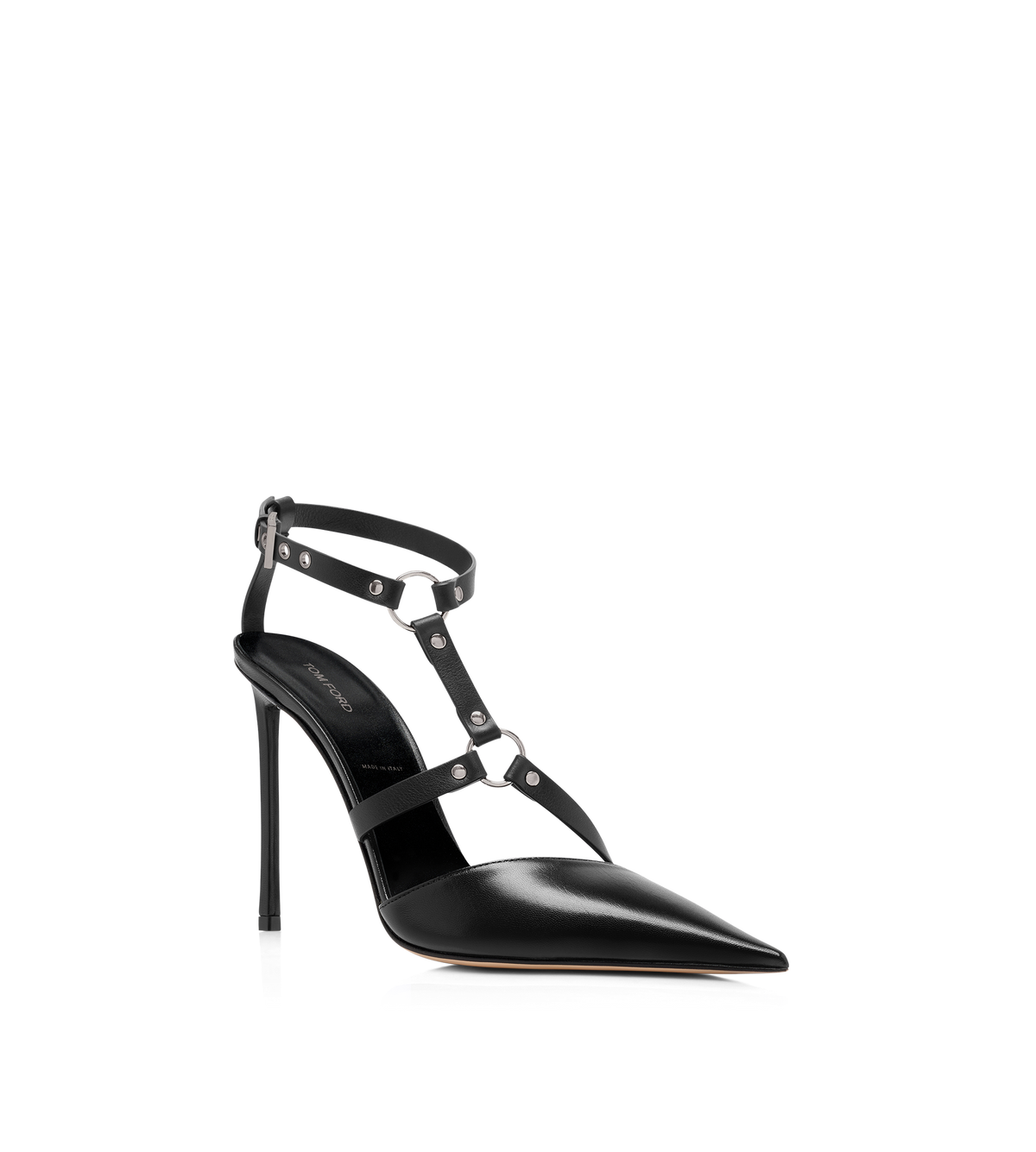 Shiny Leather Bound Pump