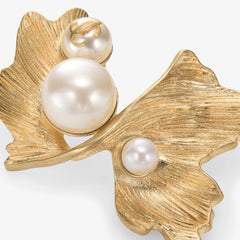 Wave Pearl Earrings