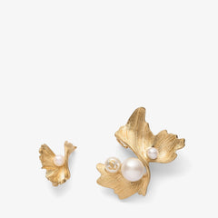 Wave Pearl Earrings