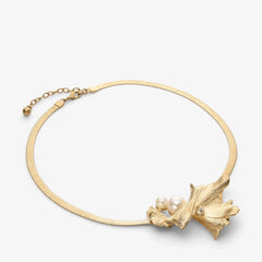 Wave Pearl Necklace