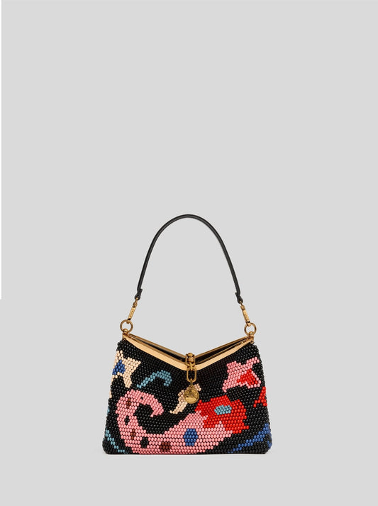 Medium Vela Bag With Bead Embroidery