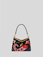 Medium Vela Bag With Bead Embroidery