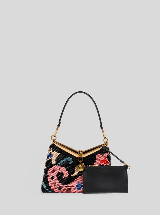Medium Vela Bag With Bead Embroidery
