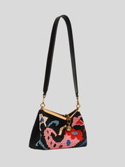 Medium Vela Bag With Bead Embroidery