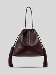 Medium Leather Kalispera Bag With Tassels