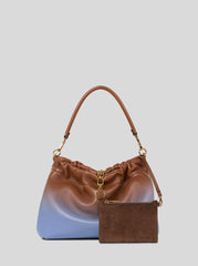 Medium Vela Blossom Bag In Faded Leather