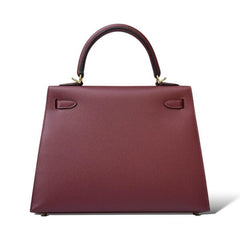 Hermes Kelly 25 Rouge H Epsom