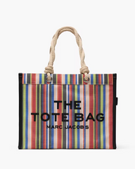 The Stripe Mesh Small Tote Bag