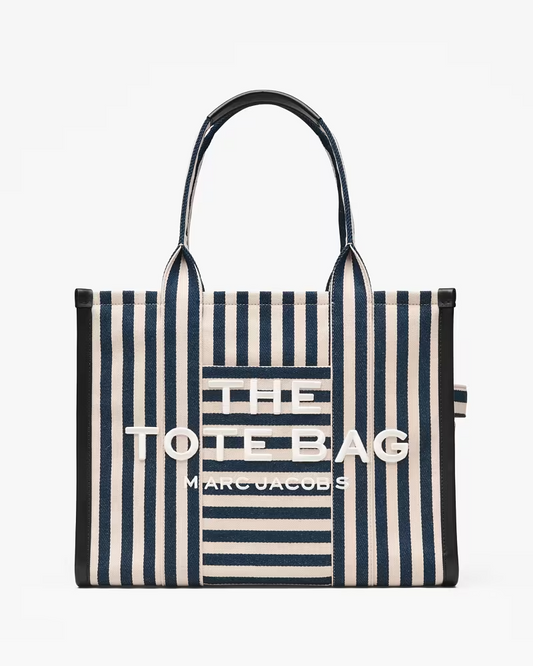 The Stripe Canvas Large Tote Bag
