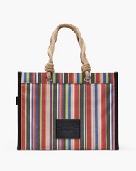 The Stripe Mesh Small Tote Bag
