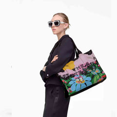 Hattie Stewart X Marc Jacobs Puffy Nylon Large Tote Bag