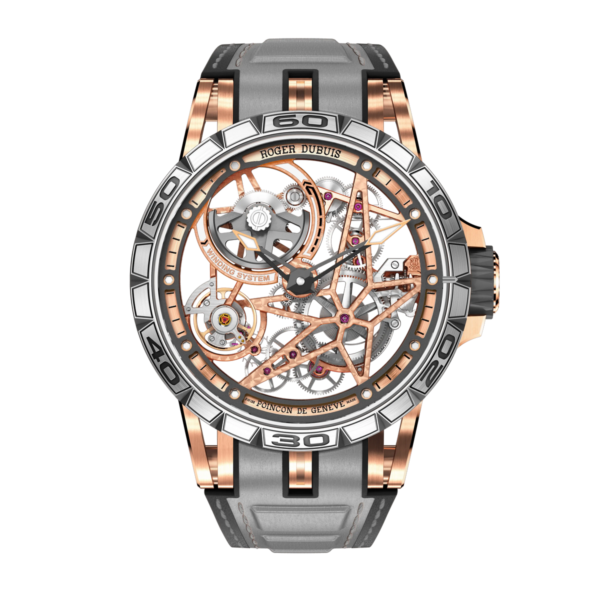 Excalibur Spider Monobalancier DBEX1043 45mm, Automatic, Self-Winding