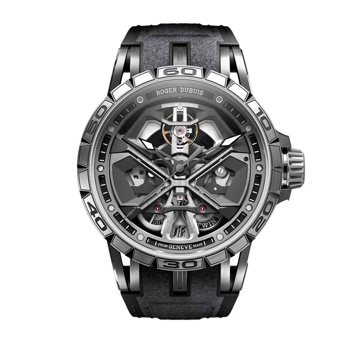 Excalibur Spider Monobalancier Huracán Dbex0748 45mm, Automatic, Self-winding