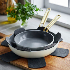 GreenPan x Stanley Tucci 20cm and 26cm Frying Pans