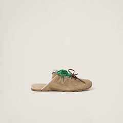 New Balance X Miu Miu 530 Sl Faded Suede Mules