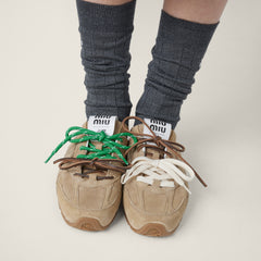 New Balance X Miu Miu 530 Sl Faded Suede Mules