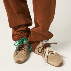 New Balance X Miu Miu 530 Sl Suede Sneakers