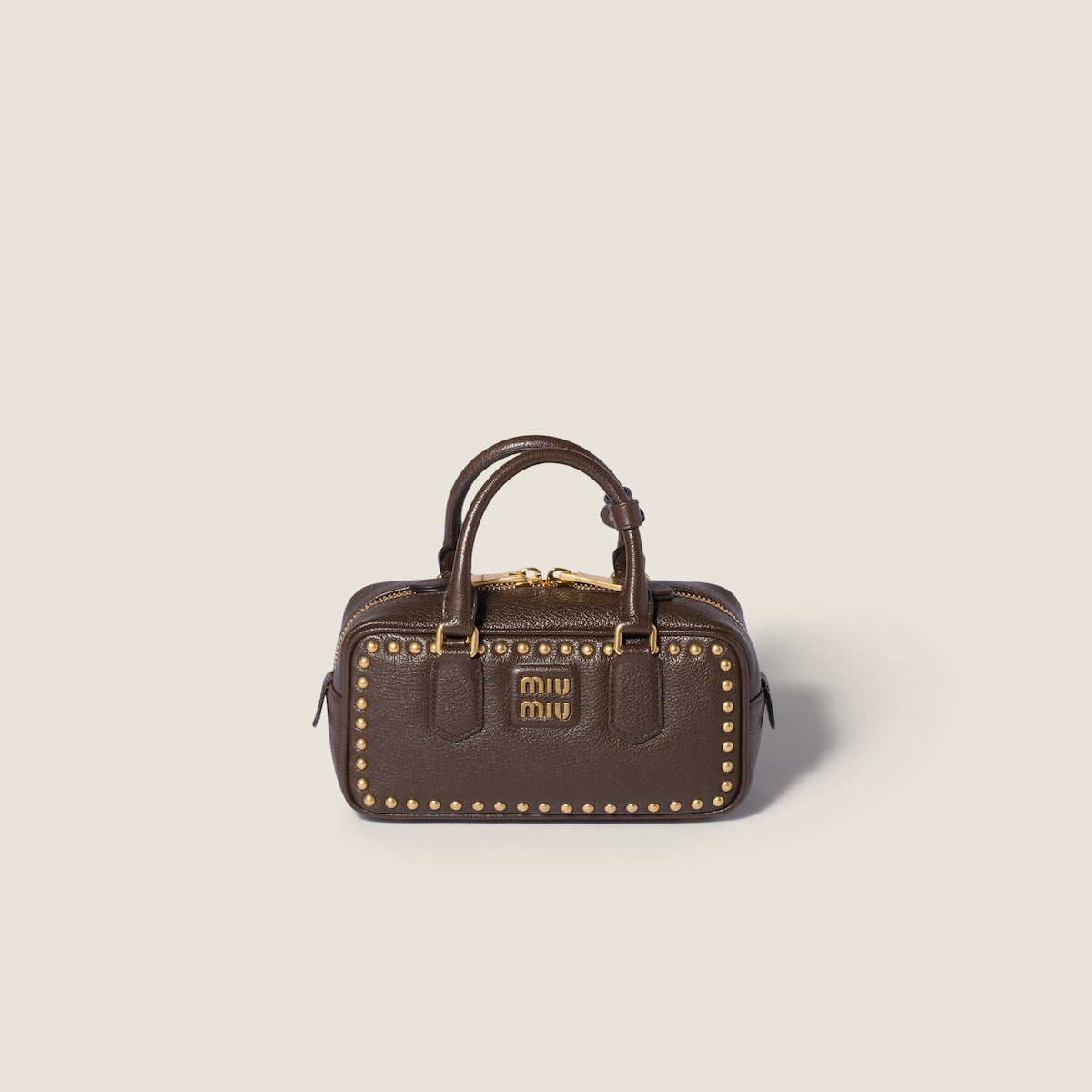 Arcadie Studded Leather Bag