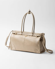 Prada Bonnie large leather handbag