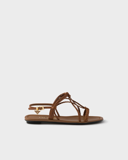 Flat Leather Sandals