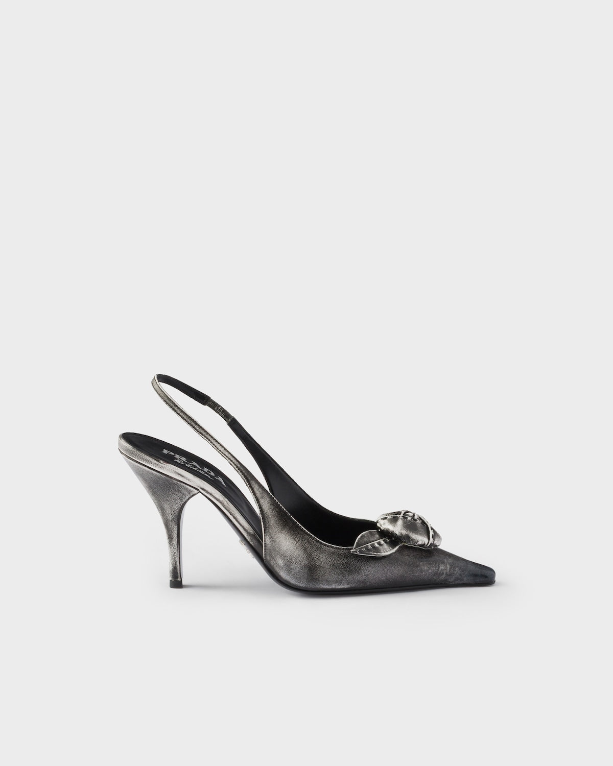 Leather Slingback Pumps