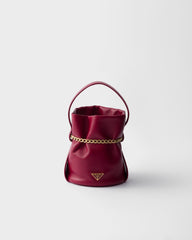 Petit Sac Noir Nappa Leather Mini-bucket Bag