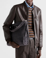Reversible Nappa Leather Bomber Jacket