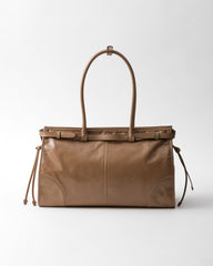 Prada Bonnie large leather handbag