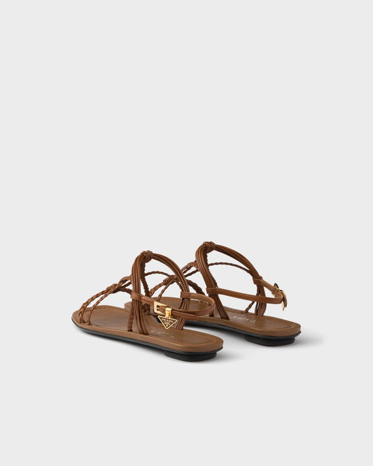 Flat Leather Sandals