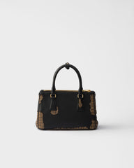 Prada Galleria Large Nappa Leather And Wool Bag
