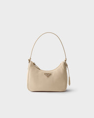 Prada Re-edition 2005 Nubuck And Saffiano Leather Mini-bag