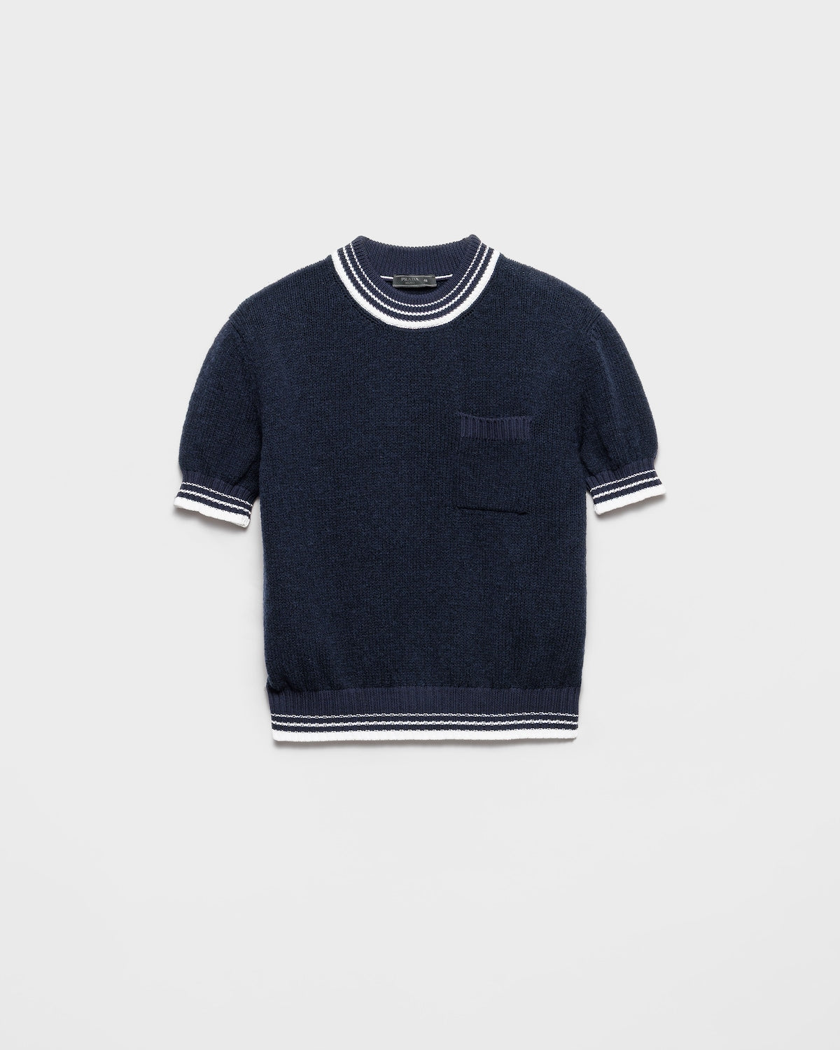 Shetland Wool Crew-Neck Sweater