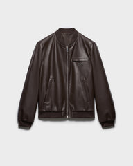 Reversible Nappa Leather Bomber Jacket