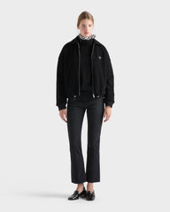 Reversible Fleece And Re-nylon Blouson Jacket