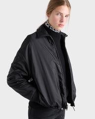 Reversible Fleece And Re-nylon Blouson Jacket