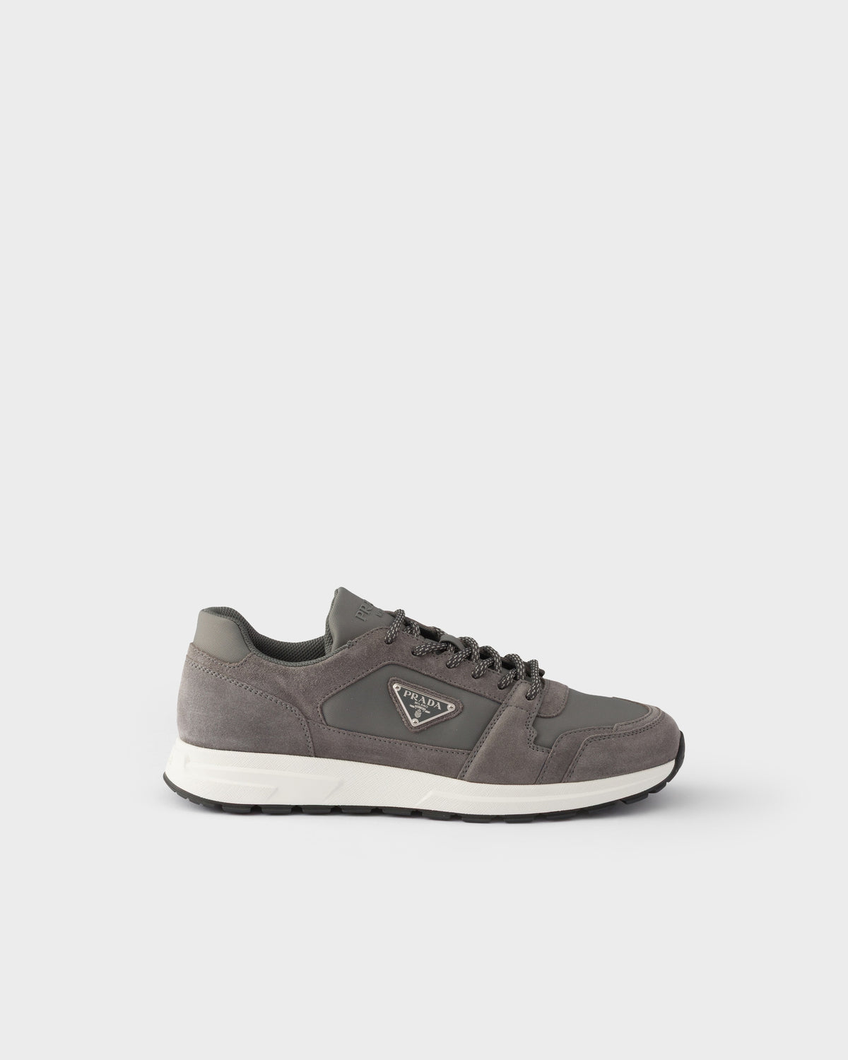 Prax Suede And Re-nylon Sneakers