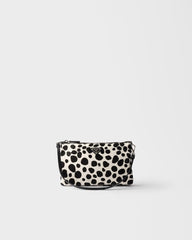 Printed Calf Hair Smartphone Pouch