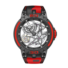 Excalibur Spider Pirelli Black Dlc Titanium Dbex0826 45mm, Automatic, Self-Winding