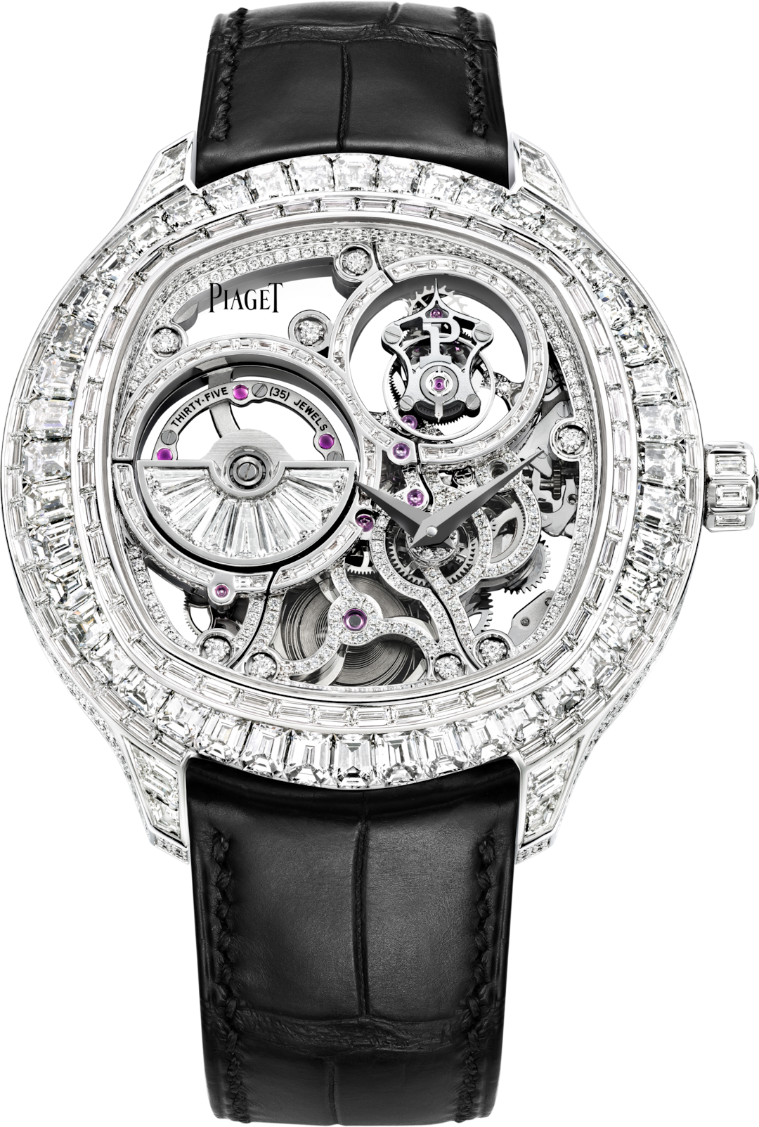 Piaget Polo Emperador Skeleton Tourbillon High Jewelry Watch