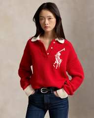 Big Pony Wool Rugby Jumper