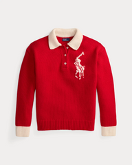 Big Pony Wool Rugby Jumper
