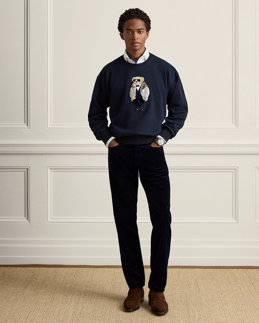 Relaxed Fit Polo Bear Sweatshirt