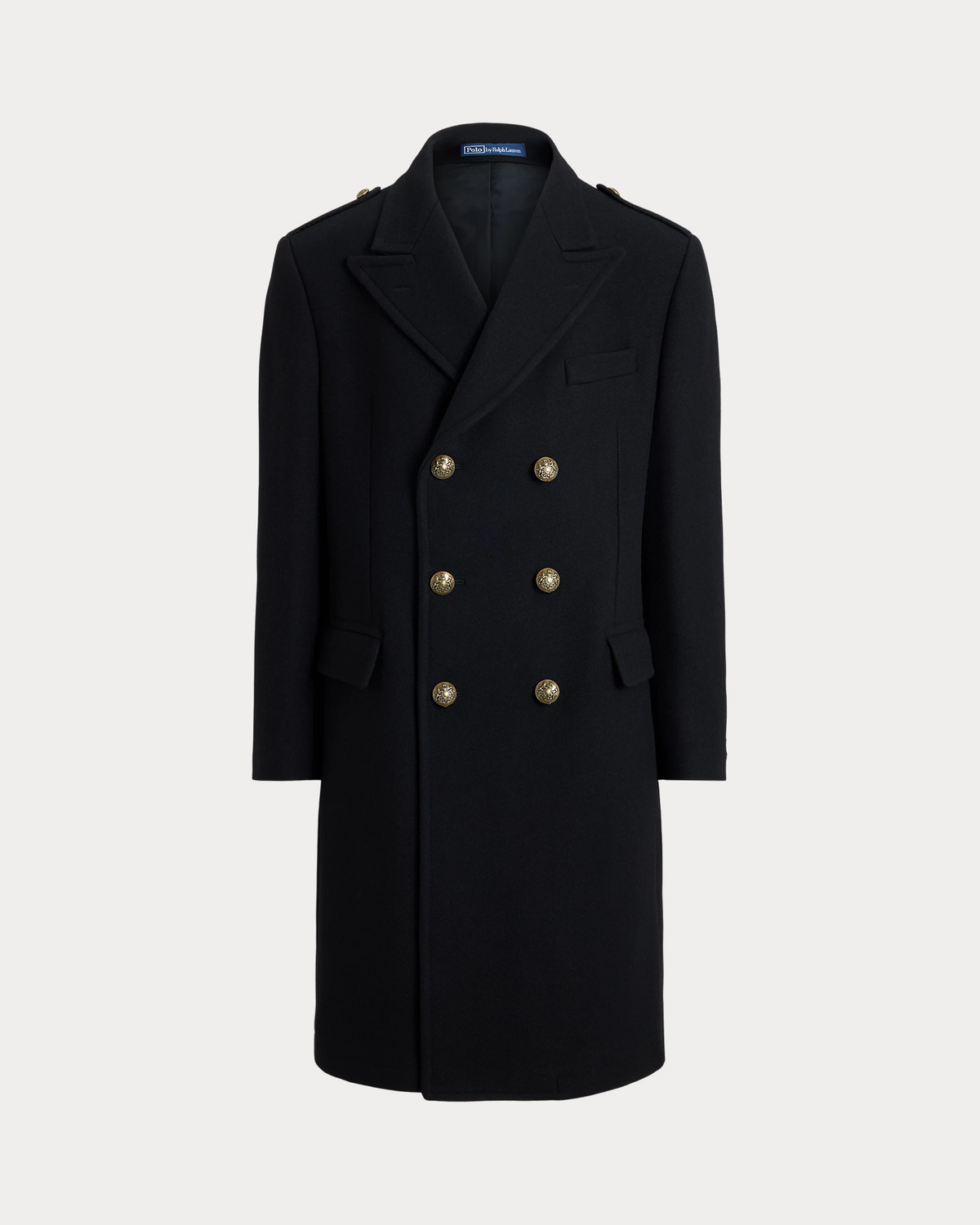 Melton Wool-Blend Topcoat