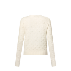 3D Monogram Knit Jumper