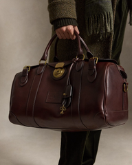 Heritage Lock Leather Small Duffel