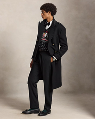 Melton Wool-Blend Topcoat