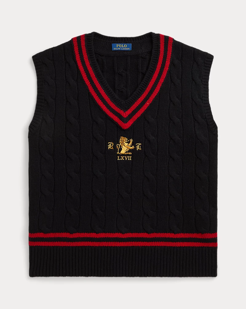 Wool Cricket Sleeveless Jumper
