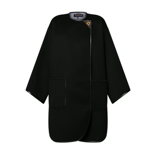 Double Face Toggle Detail Coat