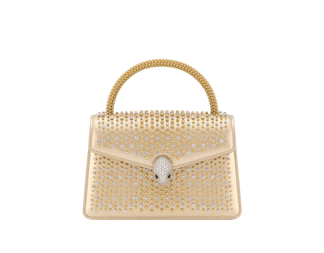 Serpenti Pallini Mini Top Handle Bag